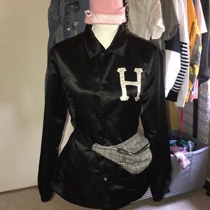 HUF satin jacket